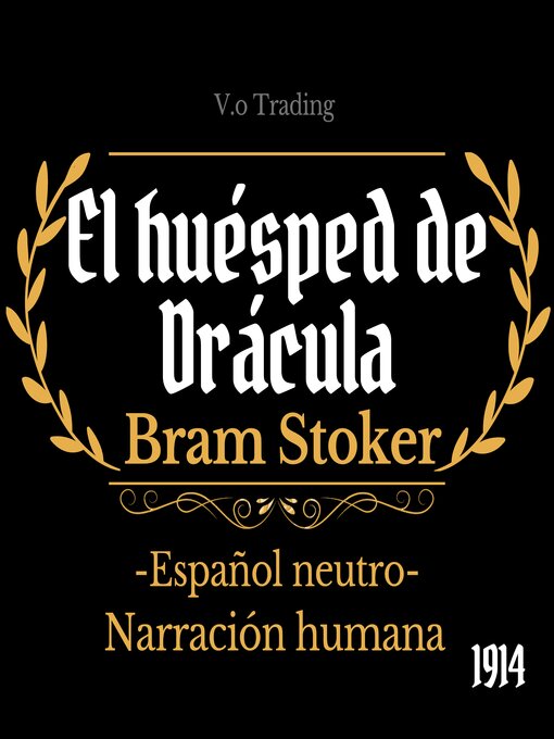 Title details for El huésped de Drácula by Bram Stoker - Available